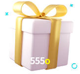 Receba seus bônus de boas-vindas no 555o