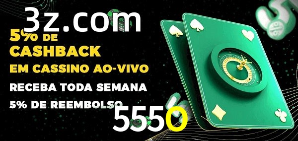 Promoções do cassino ao Vivo 555O