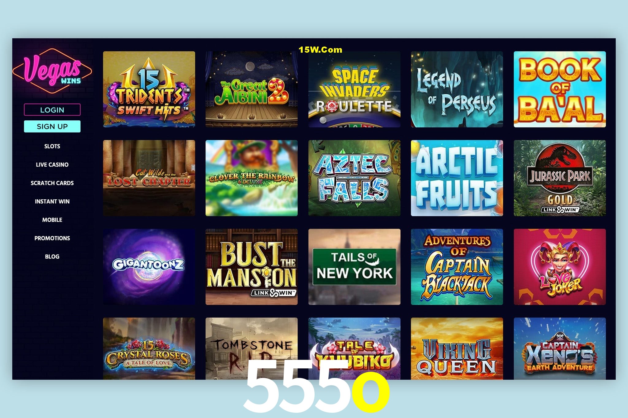 Game Providers 555o
